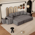 Modern L-Shape 3 Seat Reversible Sectional Couch
