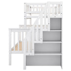 Bunk Bed with Staircase