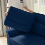 3-Seater Elegant Stationary Sofa