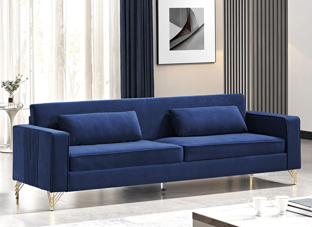 Aesthetic 3-Seater Couch with Classic Modern Appeal & Luxurious Soft Comfort