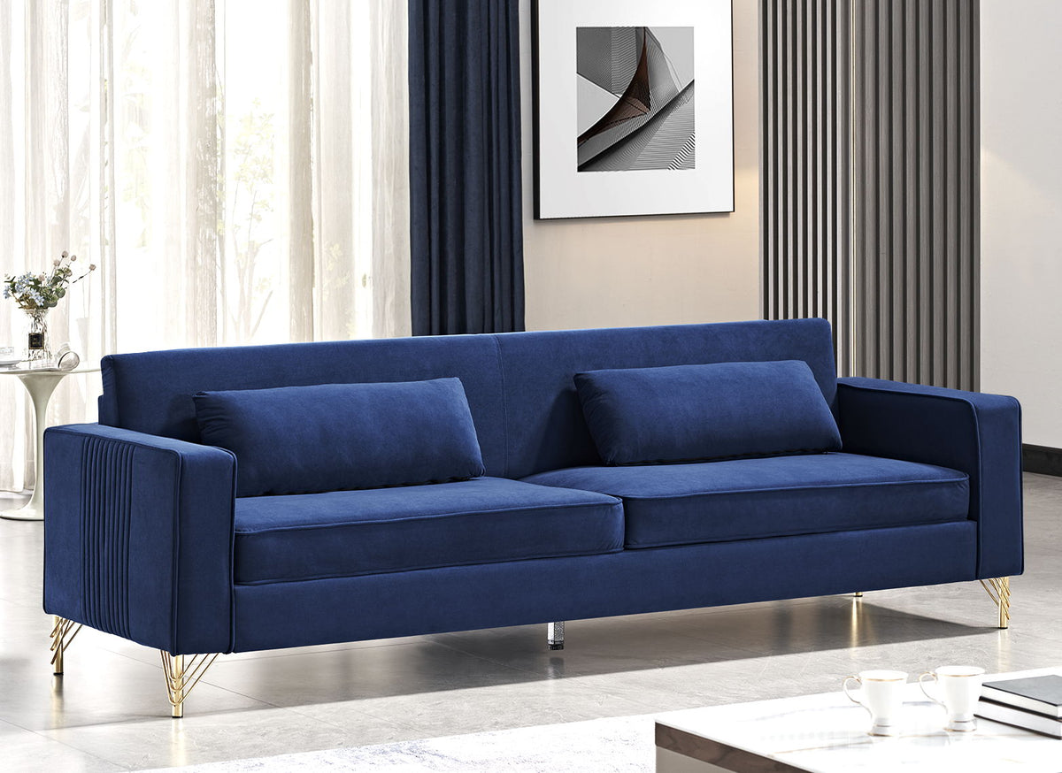 Aesthetic 3-Seater Couch with Classic Modern Appeal & Luxurious Soft Comfort