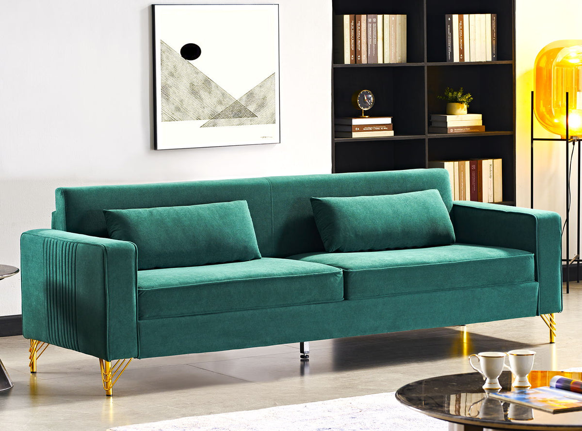Aesthetic 3-Seater Couch with Classic Modern Appeal & Luxurious Soft Comfort