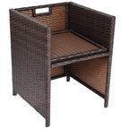 10-Piece Outdoor Patio Dining Set