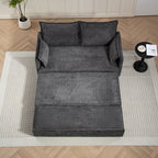 Pull Out Sofa Bed, Convertible Sleeper Sofa, Side Storage