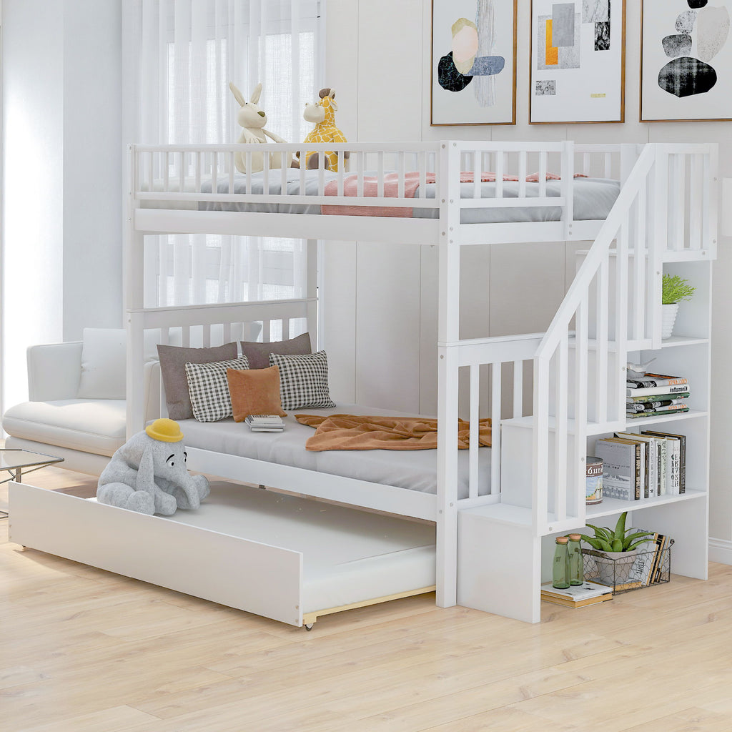 Bunk Bed with Staircase