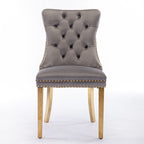Nikki - Modern, High-End Tufted Dining Chair (Set of 2)