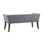 Elegant Design Bench Upholstery, Solid Wood Frame