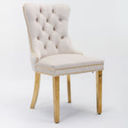 Nikki - Modern, High-End Tufted Dining Chair (Set of 2)