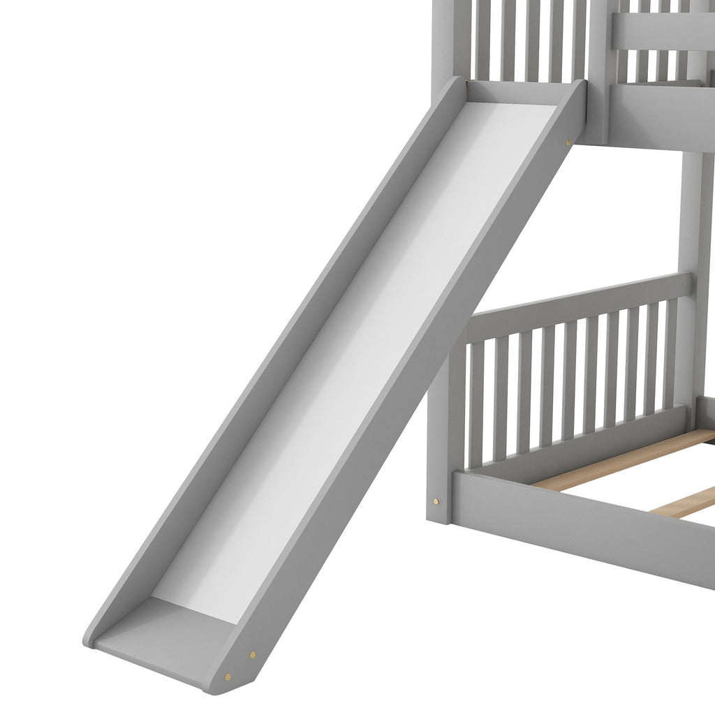 Bunk Bed & Convertible Slide & Ladder