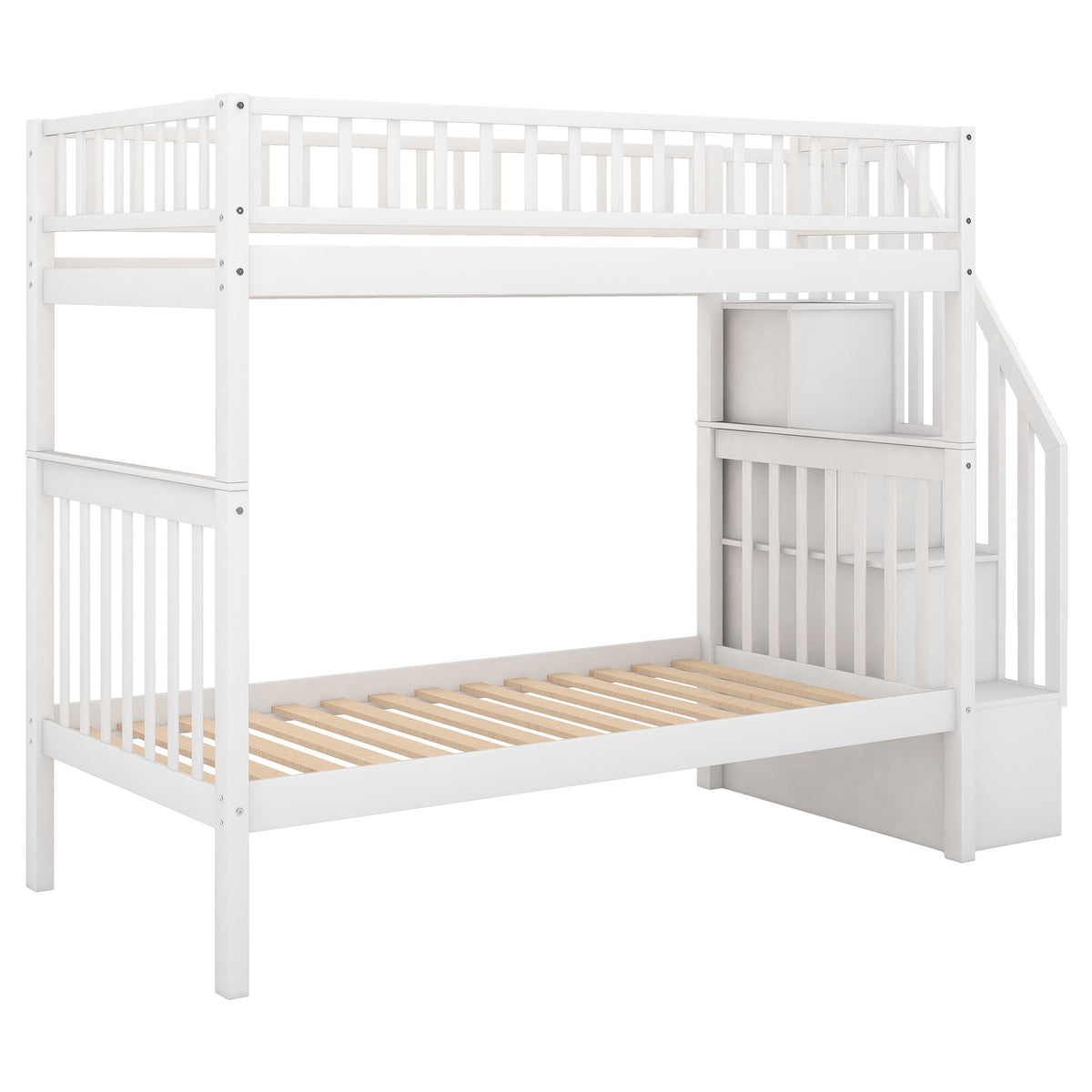 Bunk Bed with Staircase