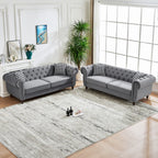 Chesterfield 2-Piece Upholstered Living Room Set