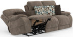 Joya Power Lay-Flat Reclining Sofa with Heat, Massage, Lumbar Support & Zero Gravity