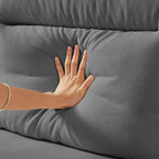 3-Seater Elegant Stationary Sofa