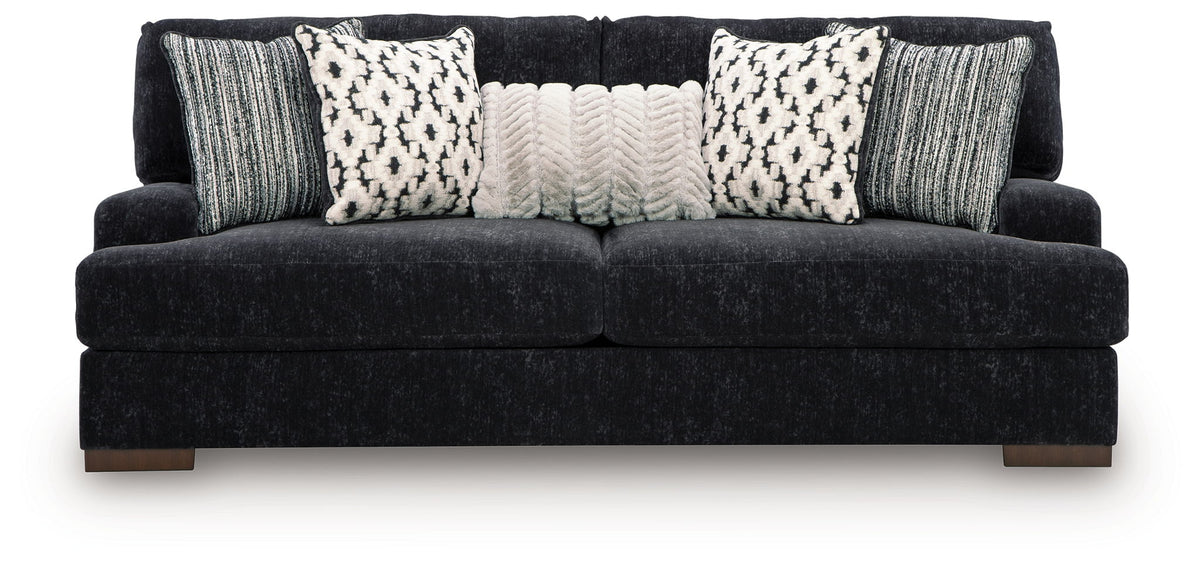 Whitmore Manor Sofa – Black Pearl