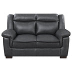 Arabella 2-piece Upholstered Padded Arm Sofa Set Grey