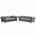 Chesterfield 2-Piece Upholstered Living Room Set