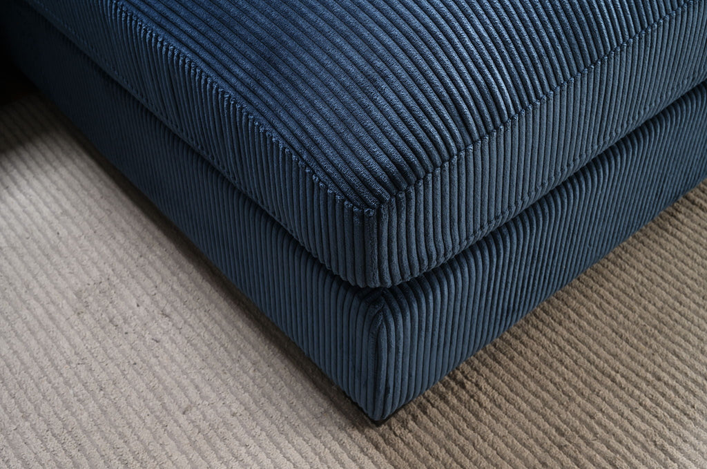Luxe - Oversized 2 Piece Sectional Couches, L Shaped Sofa with Chaise