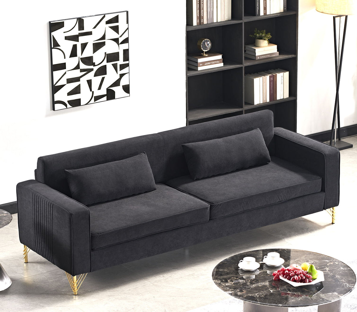 Aesthetic 3-Seater Couch with Classic Modern Appeal & Luxurious Soft Comfort