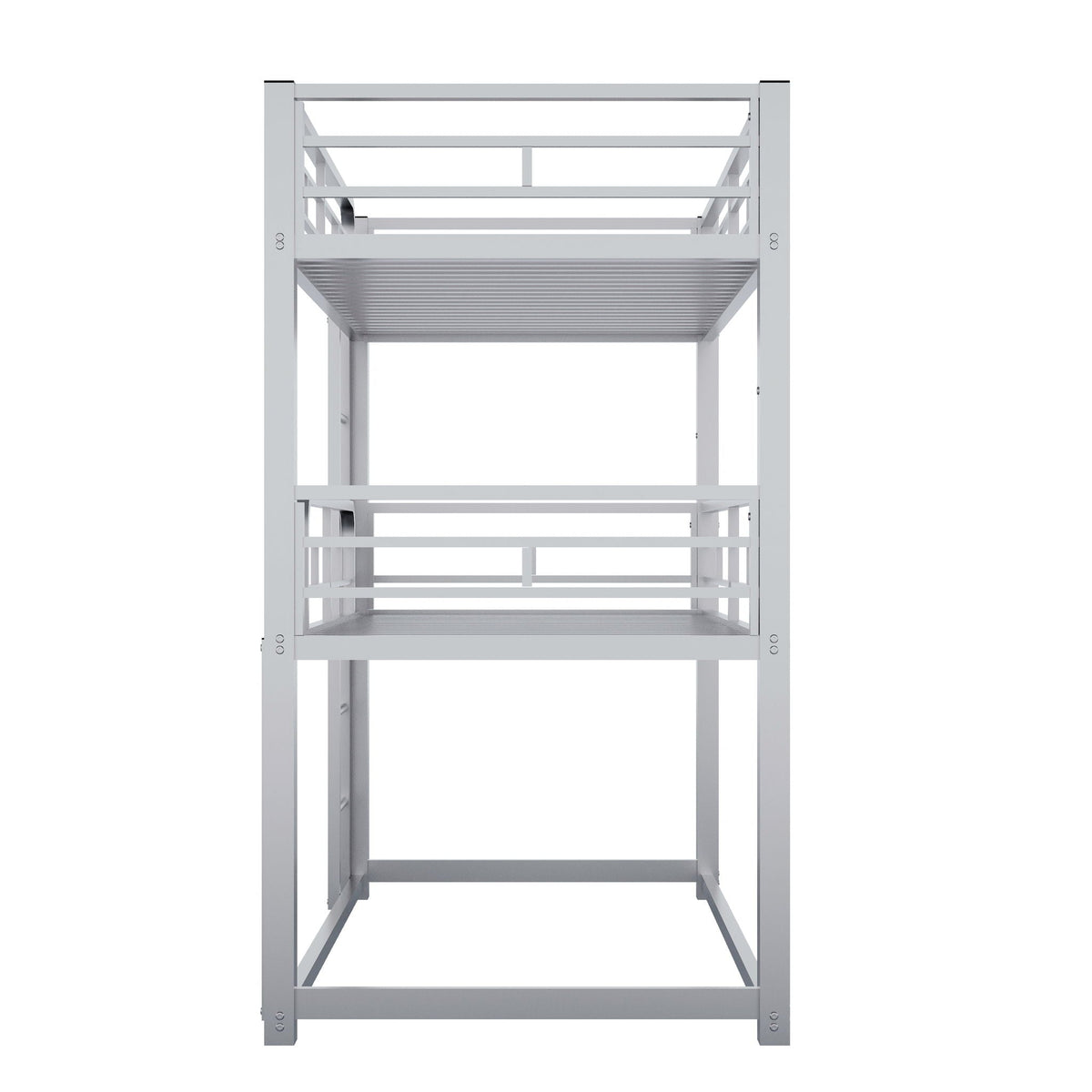 Triple Bunk Bed with Sturdy Construction & Space Saving Design