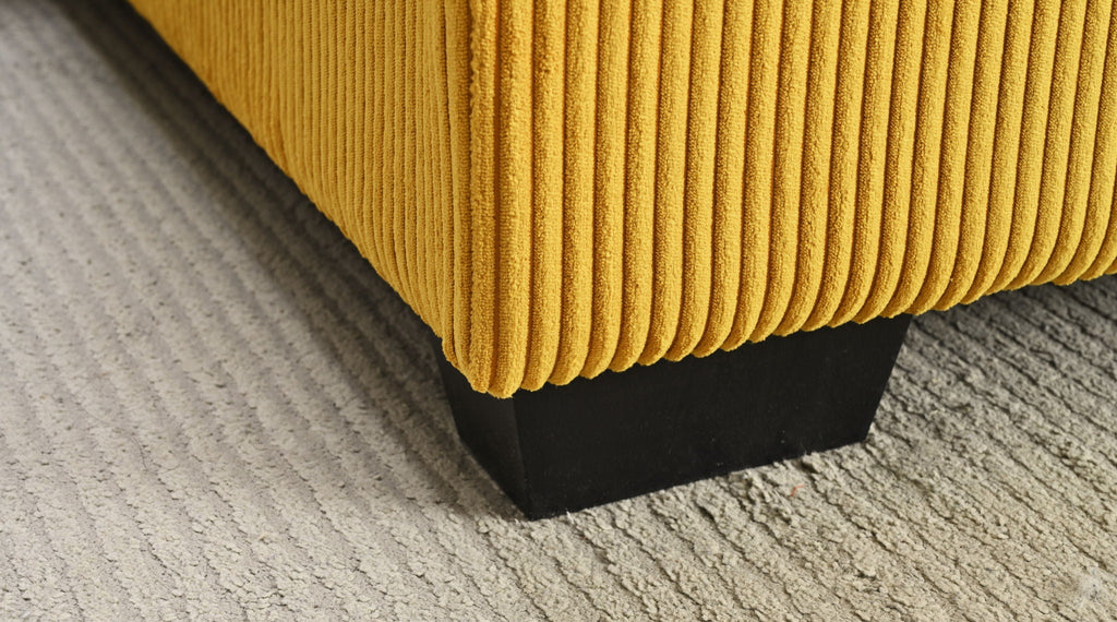Luxe - Oversized 2 Piece Sectional Couches, L Shaped Sofa with Chaise