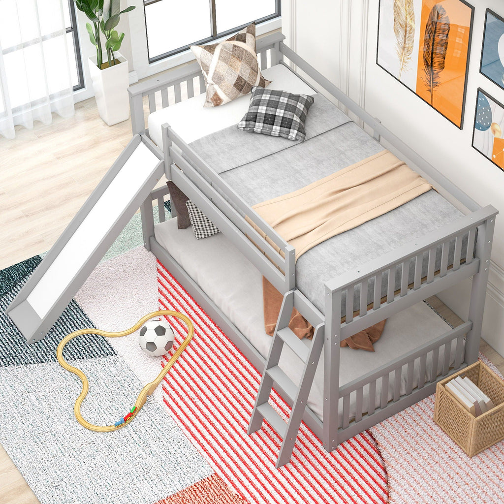 Bunk Bed & Convertible Slide & Ladder