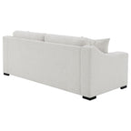 Ashlyn 3-piece Upholstered Track Arm Sofa Set Sand