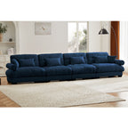 Super Comfort Oversized Modular Sectional Sofa, Deep Seat Convertible L Shaped Couch