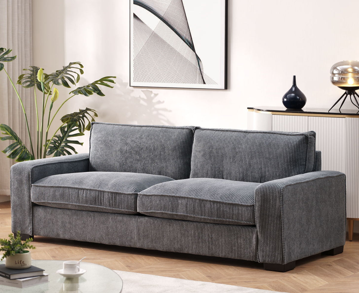Luxe Sofa with Sleek Design, Spacious & Comfortable 3 – Seater Couch
