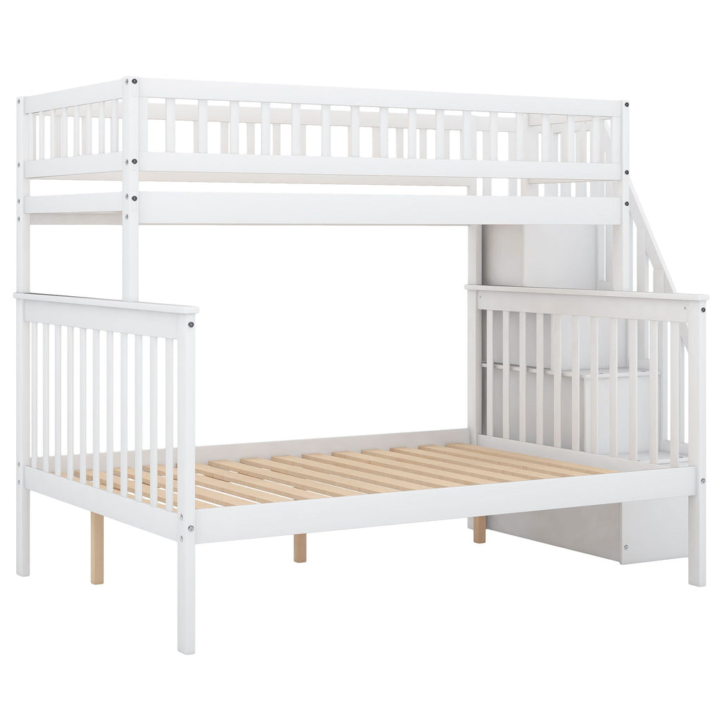 Bunk Bed with Staircase