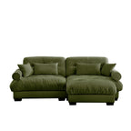 Super Comfort Oversized Modular Sectional Sofa with Movable Ottoman
