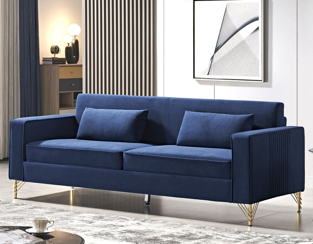Aesthetic 3-Seater Couch with Classic Modern Appeal & Luxurious Soft Comfort