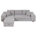 Modern L-Shape 3 Seat Reversible Sectional Couch