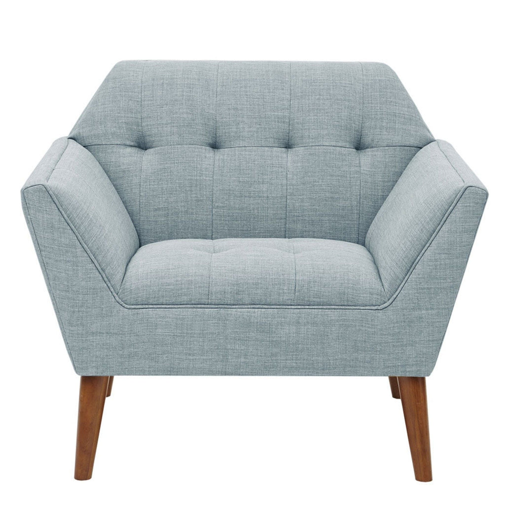 Modern Lounge Chair with Button Tufting