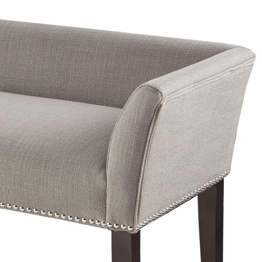 Elegant Design Bench Upholstery, Solid Wood Frame