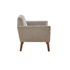 Modern Lounge Chair with Button Tufting
