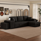 Modern L-Shape 3 Seat Reversible Sectional Couch