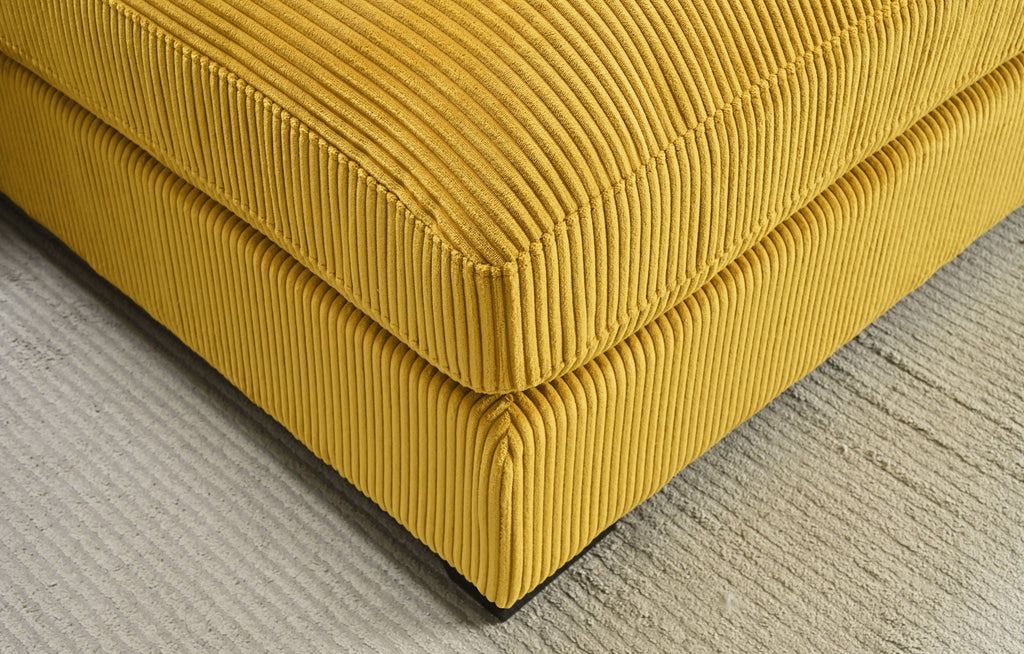 Luxe - Oversized 2 Piece Sectional Couches, L Shaped Sofa with Chaise