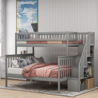 Bunk Bed with Staircase