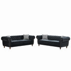 Chesterfield 2-Piece Upholstered Living Room Set