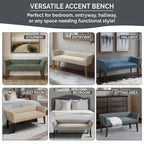 Welburn – Upholstered Bench