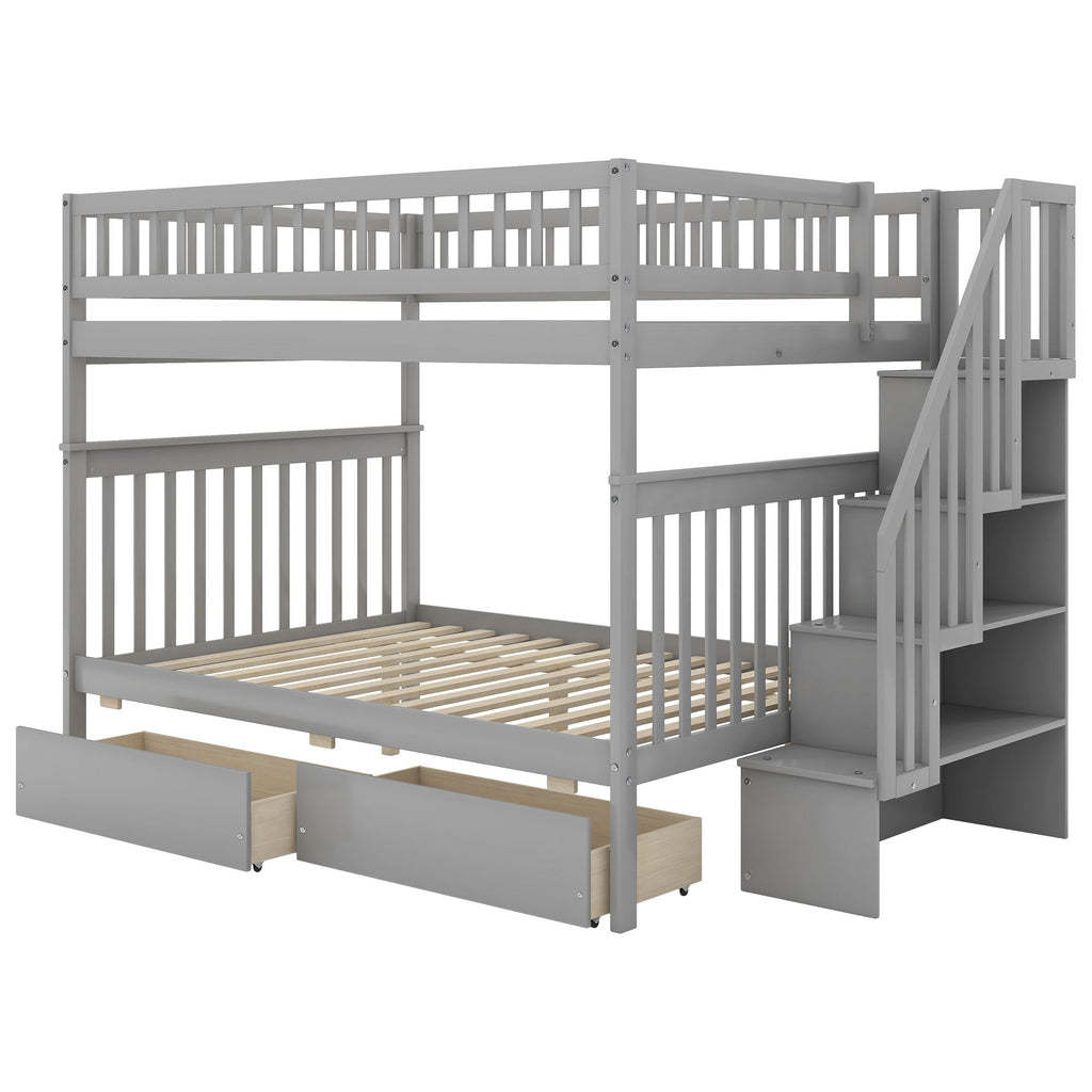 Bunk Bed with Staircase