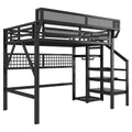 Loft Bed with Stairs & Storage