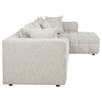 Amara 3-Piece Upholstered Sectional Sofa