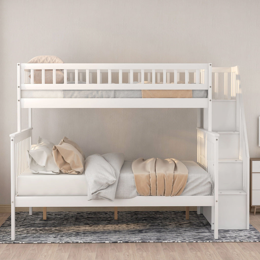 Bunk Bed with Staircase