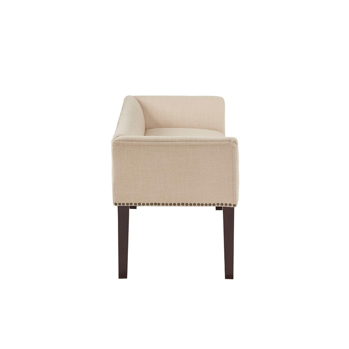 Elegant Design Bench Upholstery, Solid Wood Frame