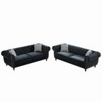 Chesterfield 2-Piece Upholstered Living Room Set