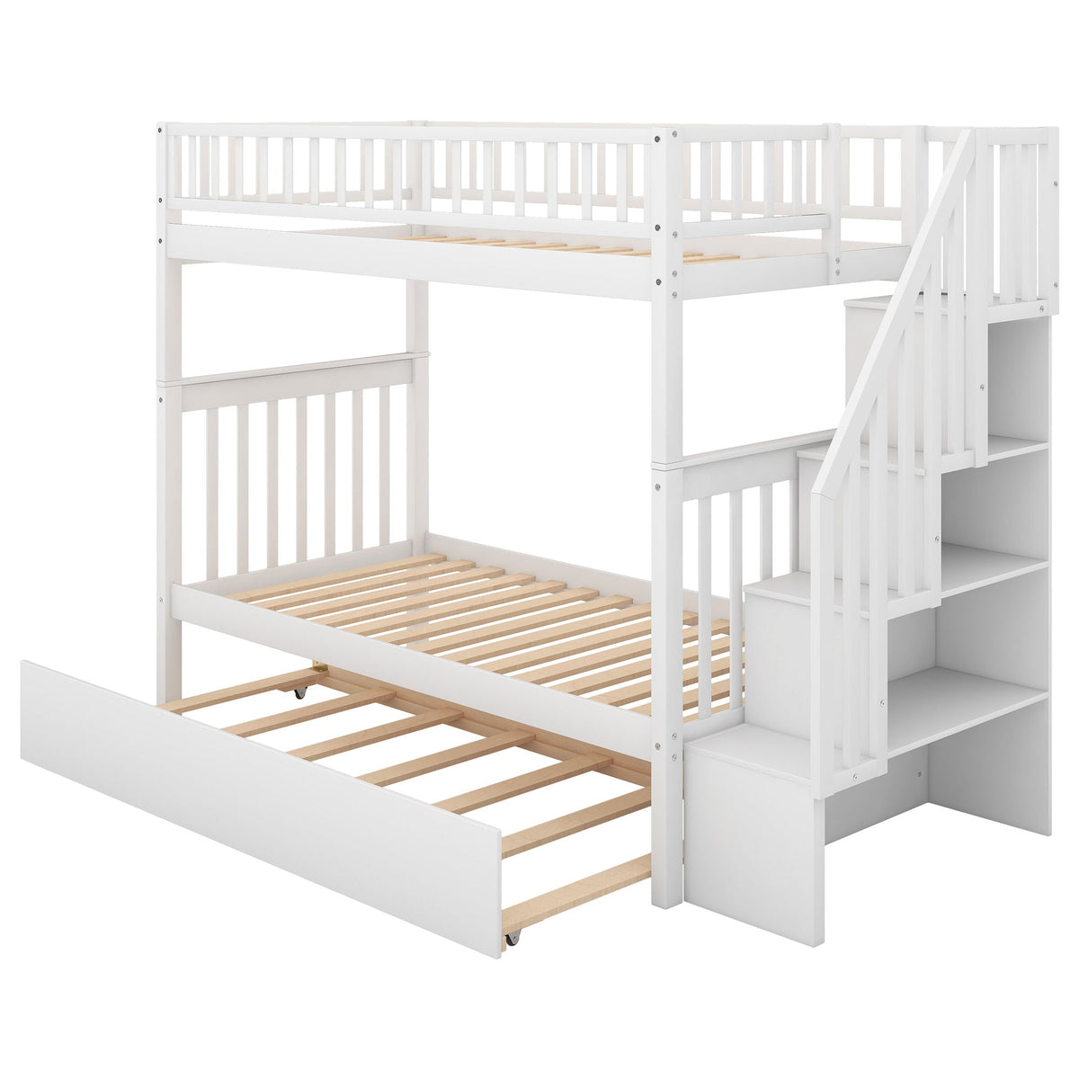 Bunk Bed with Staircase