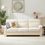 3-Seater Elegant Stationary Sofa