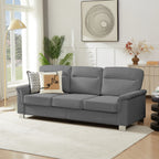 3-Seater Elegant Stationary Sofa