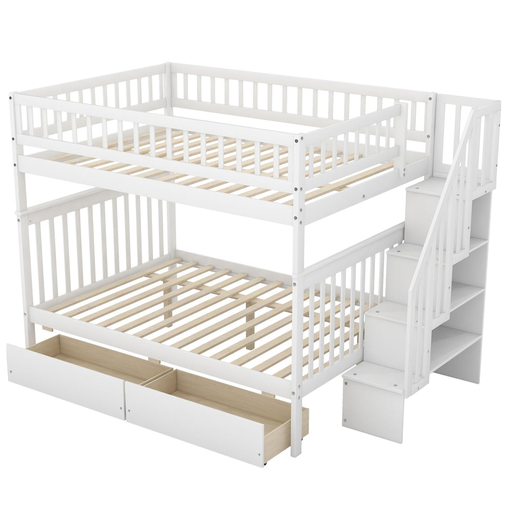 Bunk Bed with Staircase